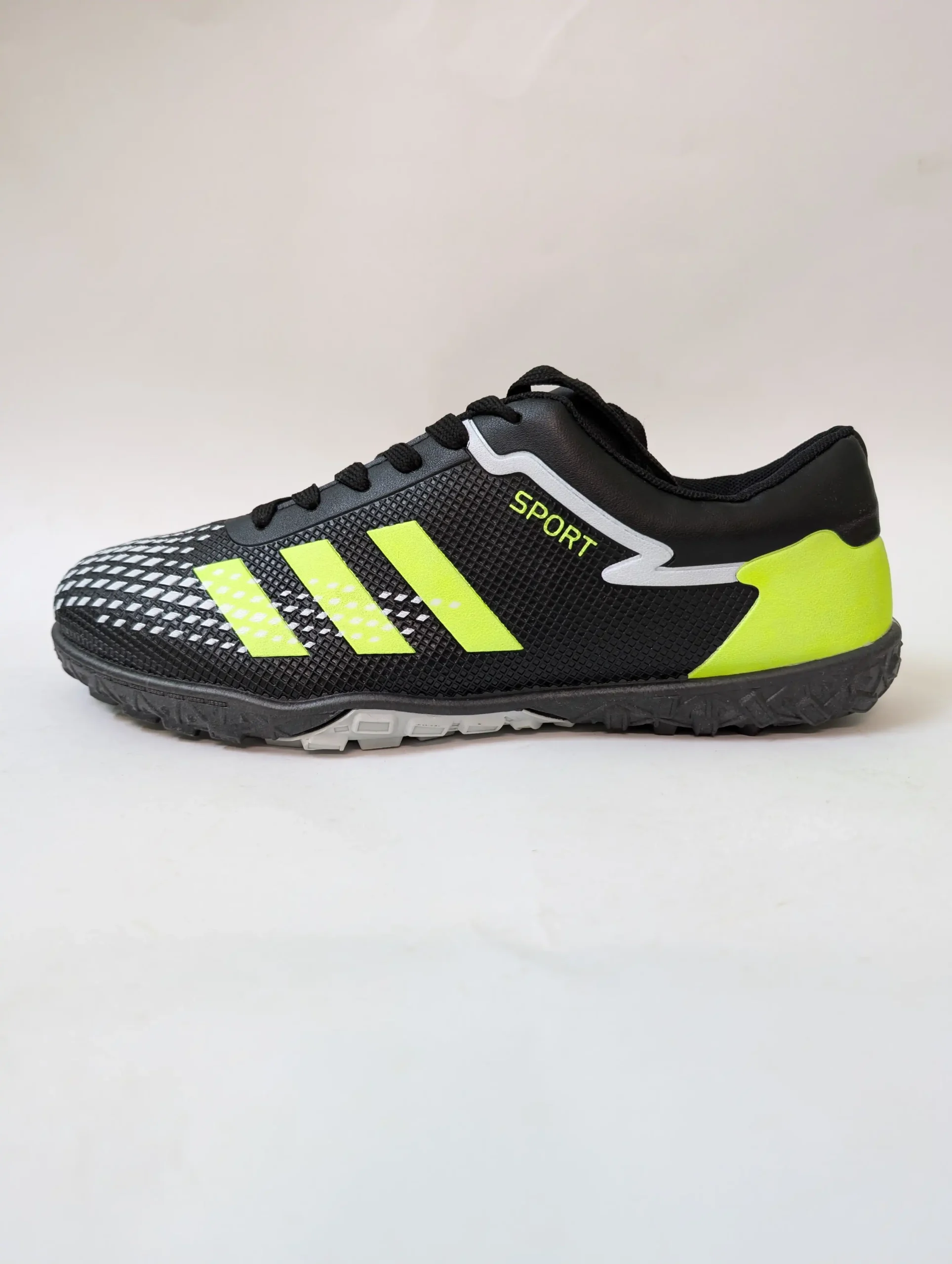 Premium Black & Neon Football Grippers UK 10 / EU 44 - Image 2