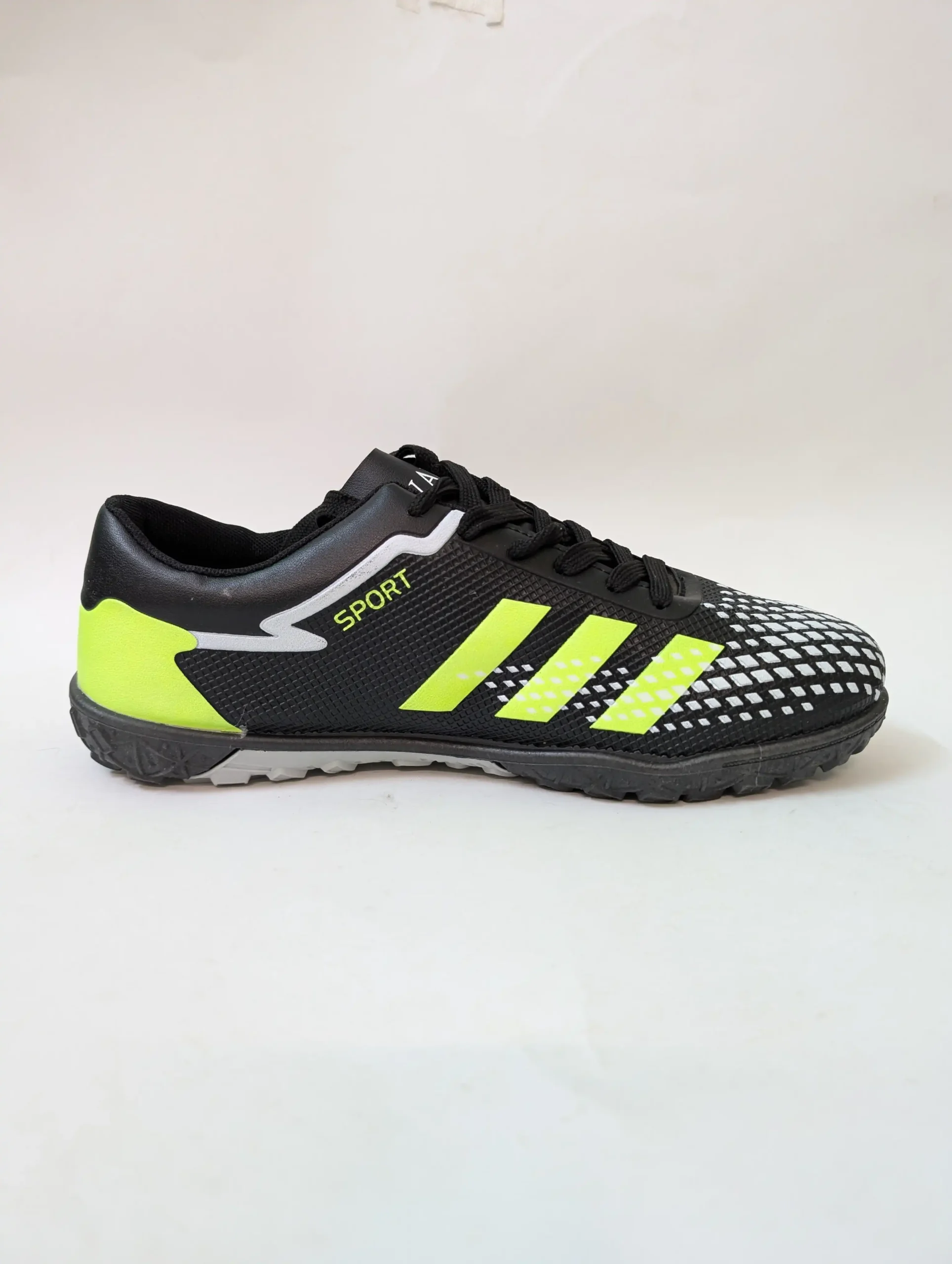 Premium Black & Neon Football Grippers UK 10 / EU 44 - Image 3