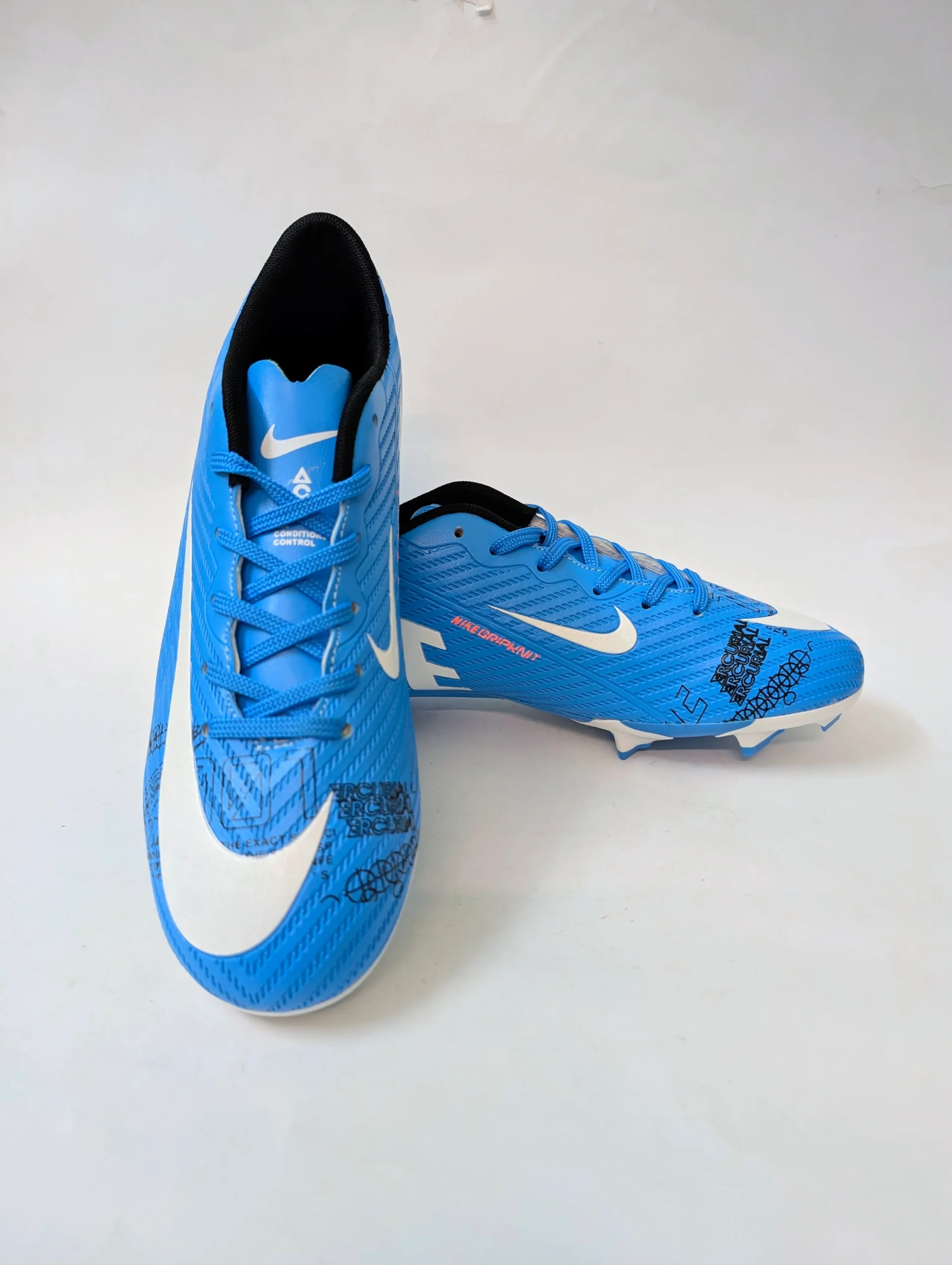 Nike Mercurial Vapor Blue Football Cleats – Size EU 41 - Image 2