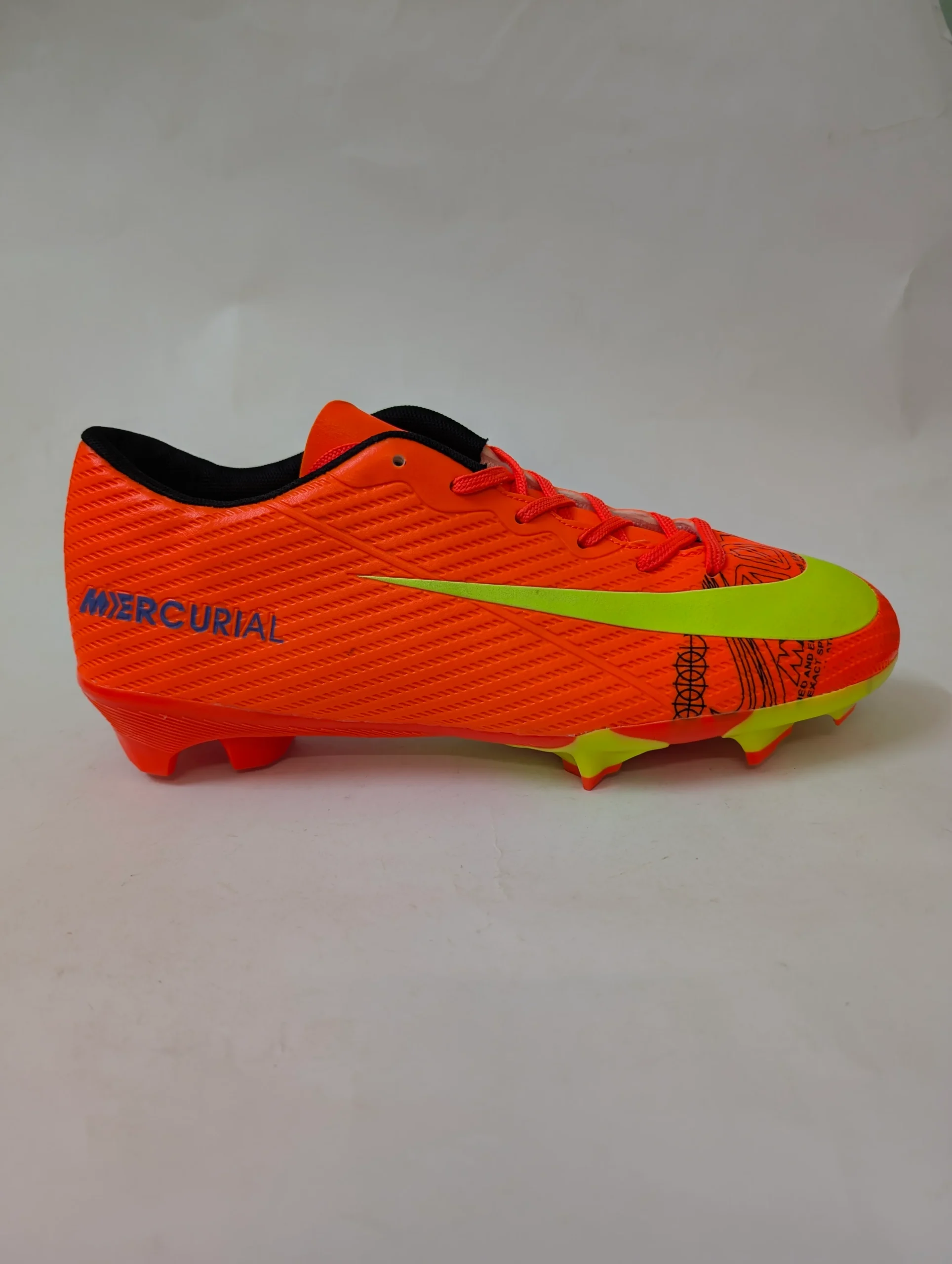 Nike Mercurial Vapor Football Cleats – Orange/Yellow – Size 44 - Image 2