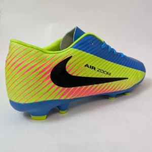 Nike Mercurial Soccer Cleats – Blue/Neon Yellow – Size 44