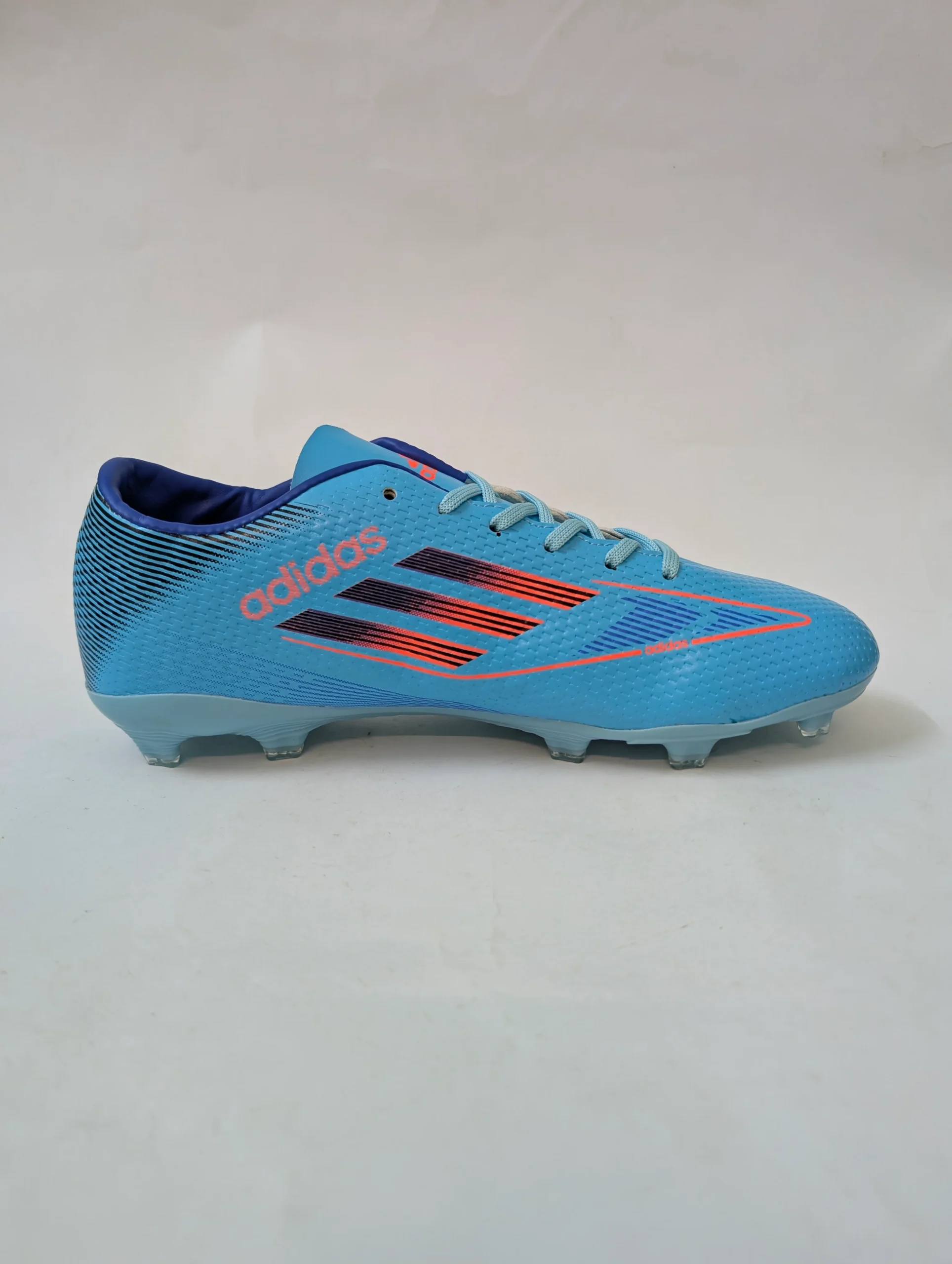 Adidas Adizero TRX FG Football Boots –Blue/Orange – Size 42 - Image 2