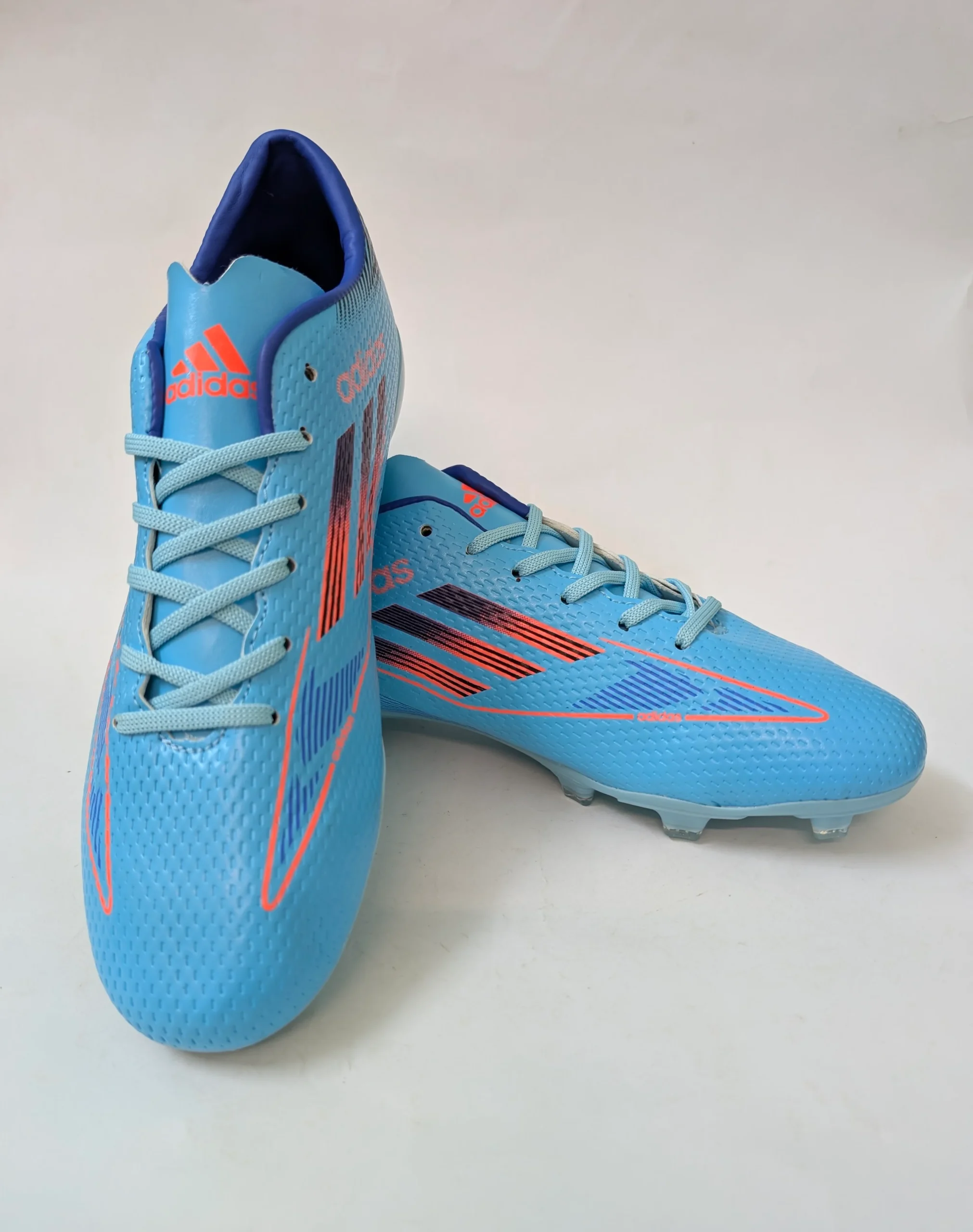 Adidas Adizero TRX FG Football Boots –Blue/Orange – Size 42 - Image 5