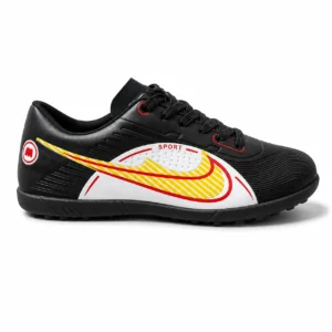 Black & White Turf Football Shoes - Size 42